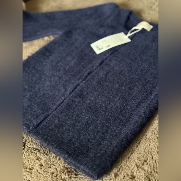 NWT - Sezane Amance cardigan in navy blue - size M - Picture 5 of 11